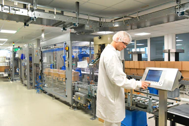 A production plant.